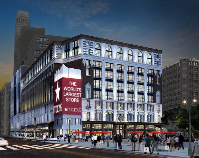 Macy's Manhattan Getting Vuitton, Gucci, Longchamp and Burberry Boutiques