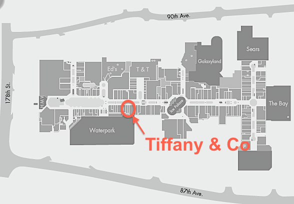 Tiffany & Co. Coming to West Edmonton Mall