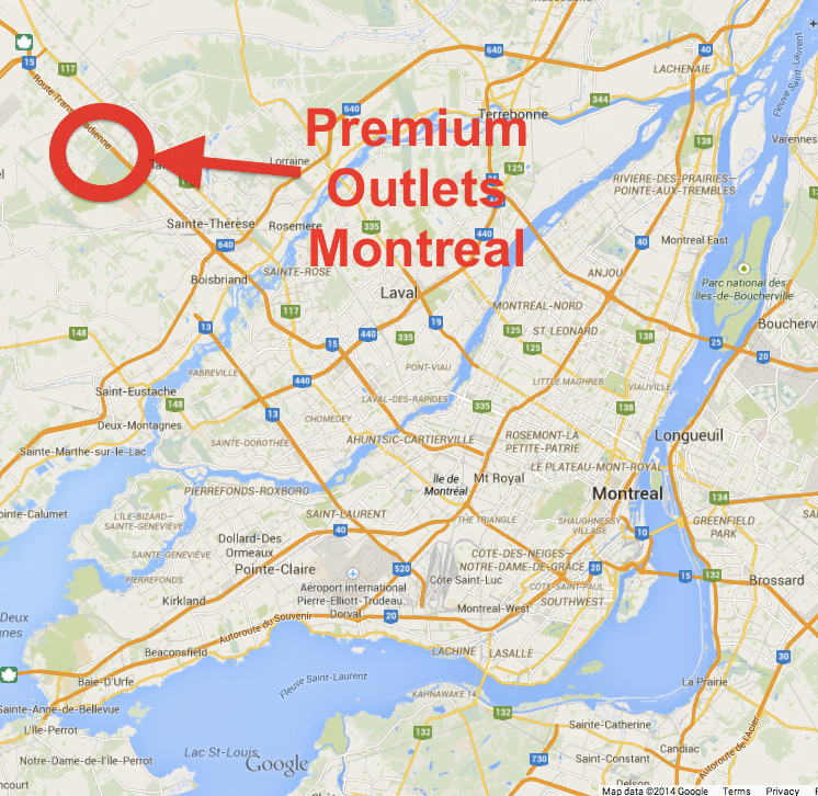 Premium Outlets Montreal Opens