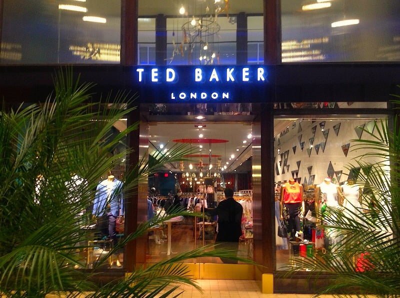 Ted Baker's store revenue gains on recovering footfall, formalwear sales