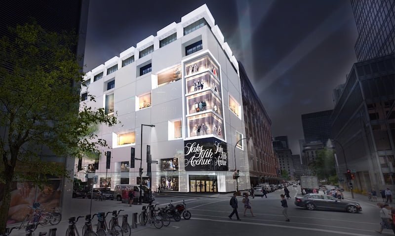 Saks Fifth Avenue Announces Massive Montreal Flagship