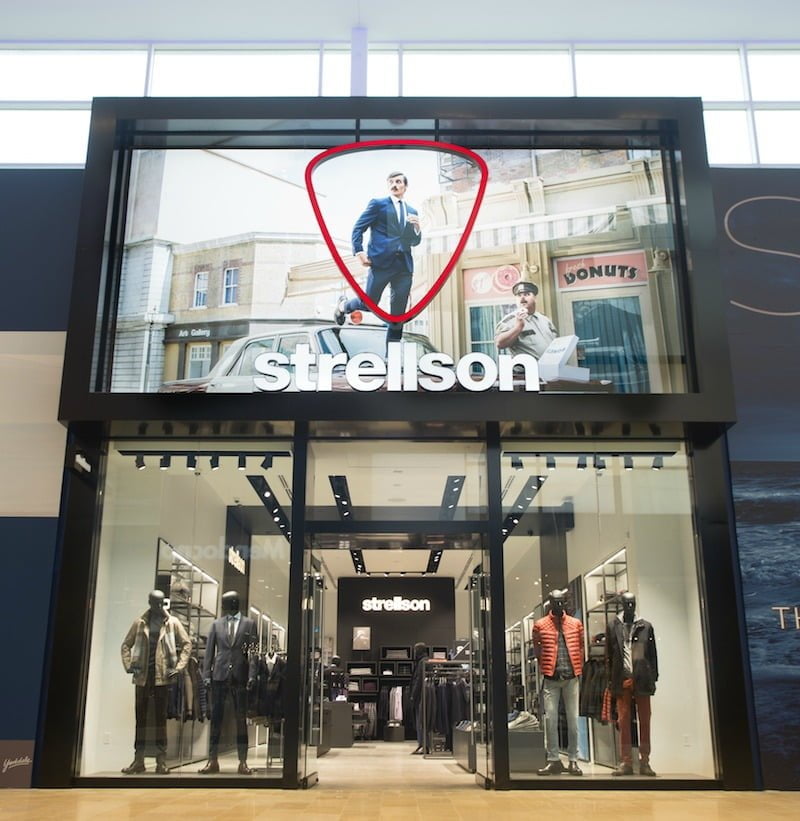 toon Beperking bevestigen Inside Strellson's New Yorkdale Store [Photos]