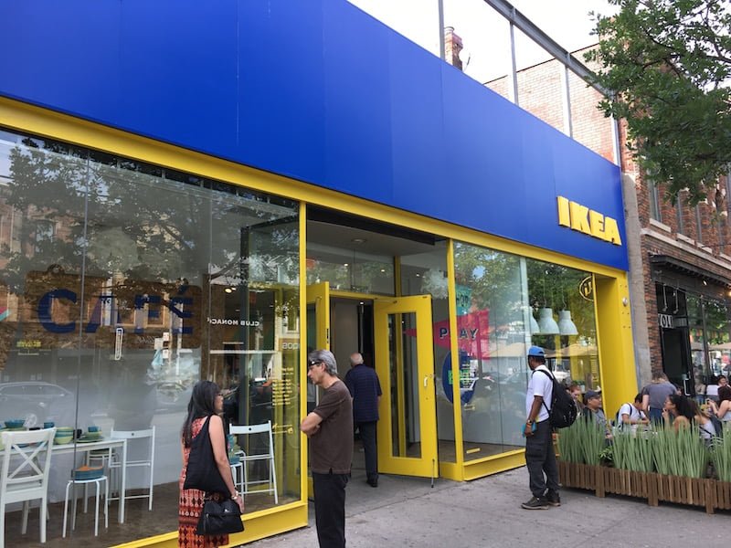 IKEA Pop-Up on Queen Street in Toronto