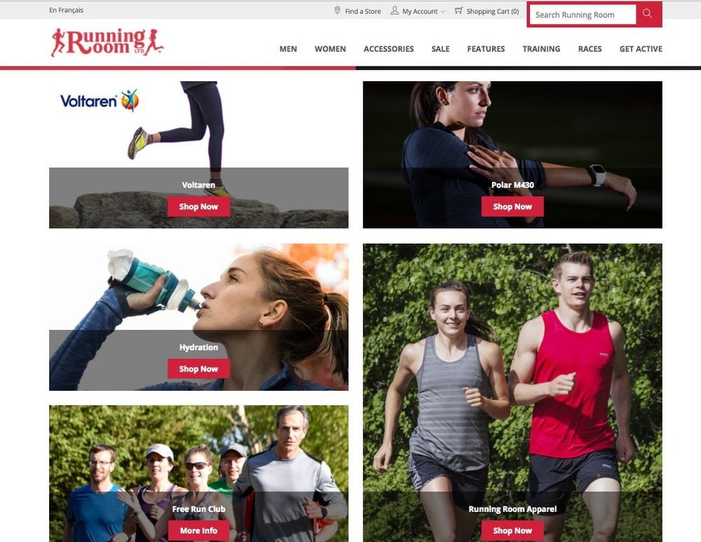 The Running Room Sees Ballooning Ecommerce Growth