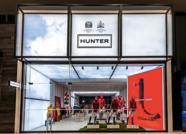 Inside Hunter Boots' 1st North American 