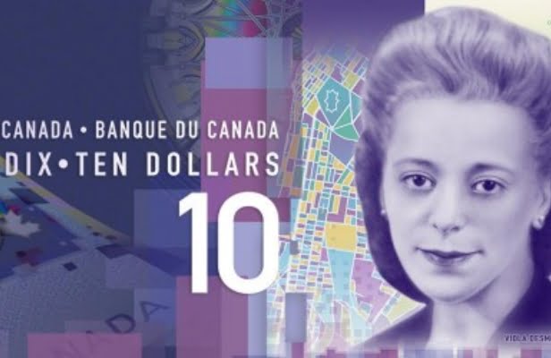 New Canadian $10 Bill Wins International Bank Note Award : NPR