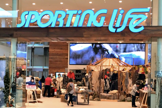 Sporting Life Announces 1st Store Location in British Columbia