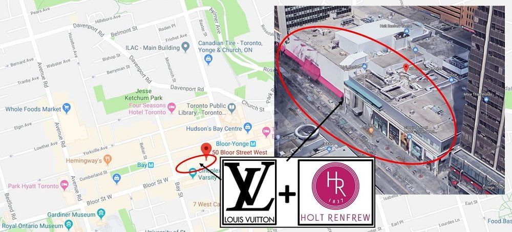 Louis Vuitton Holt Renfrew Yorkdale Expansion