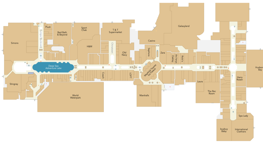 map directory of west edmonton mall        <h3 class=