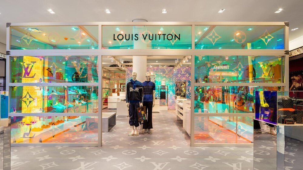 See inside Louis Vuitton's men's pop-up store that is complete