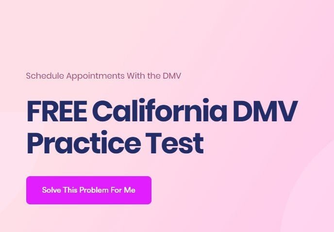 do I need an appointment for written test california dmv