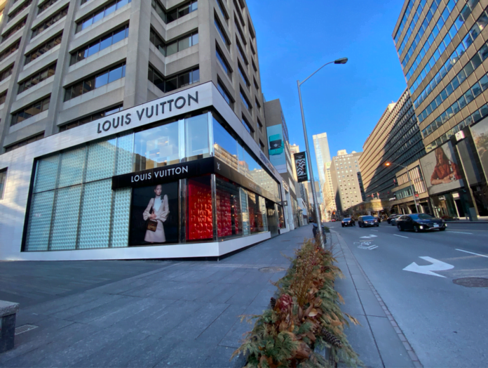 NEW LOUIS VUITTON MAISON AND TIFFANY & CO AT 150 BLOOR W. IN TORONTO