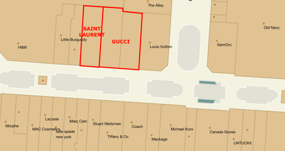 Gucci To Open Large Storefront At West Edmonton Mall