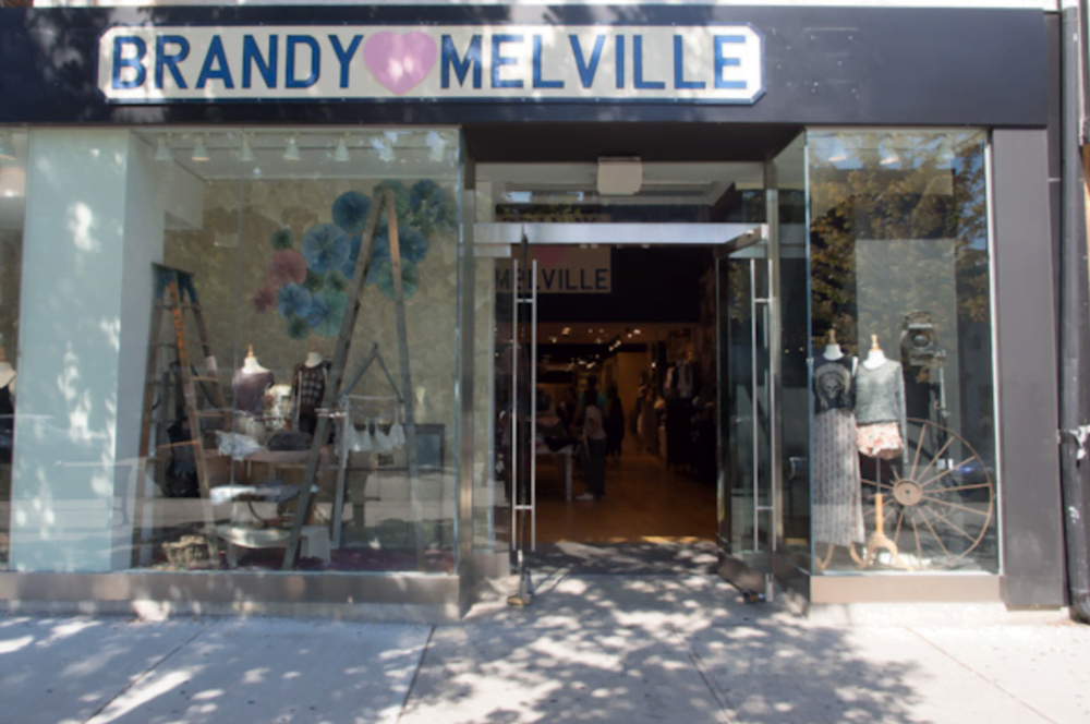 brandy melville store front