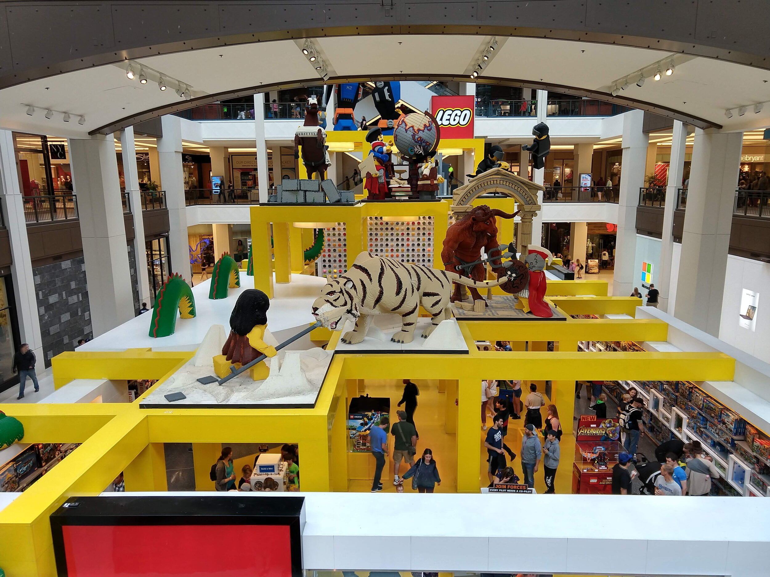 WEM Lego Store Construction Part 1: West Edmonton Mall is Getting a LEGO  Store! - Best Edmonton Mall 