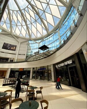 Sandton City Shopping Centre - Please note the walkway between the