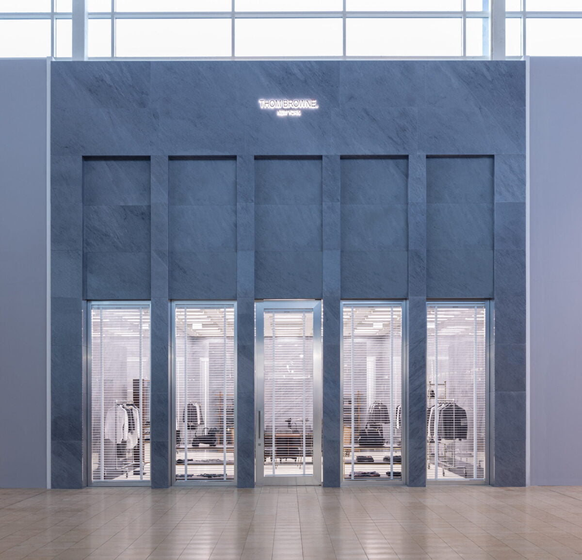 Exterior of Thom Browne store in Yorkdale Shopping Centre. Photo: Thom Browne