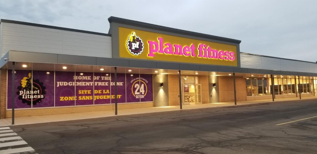 Exterior of new Moncton Planet Fitness location. Photo: Planet Fitness