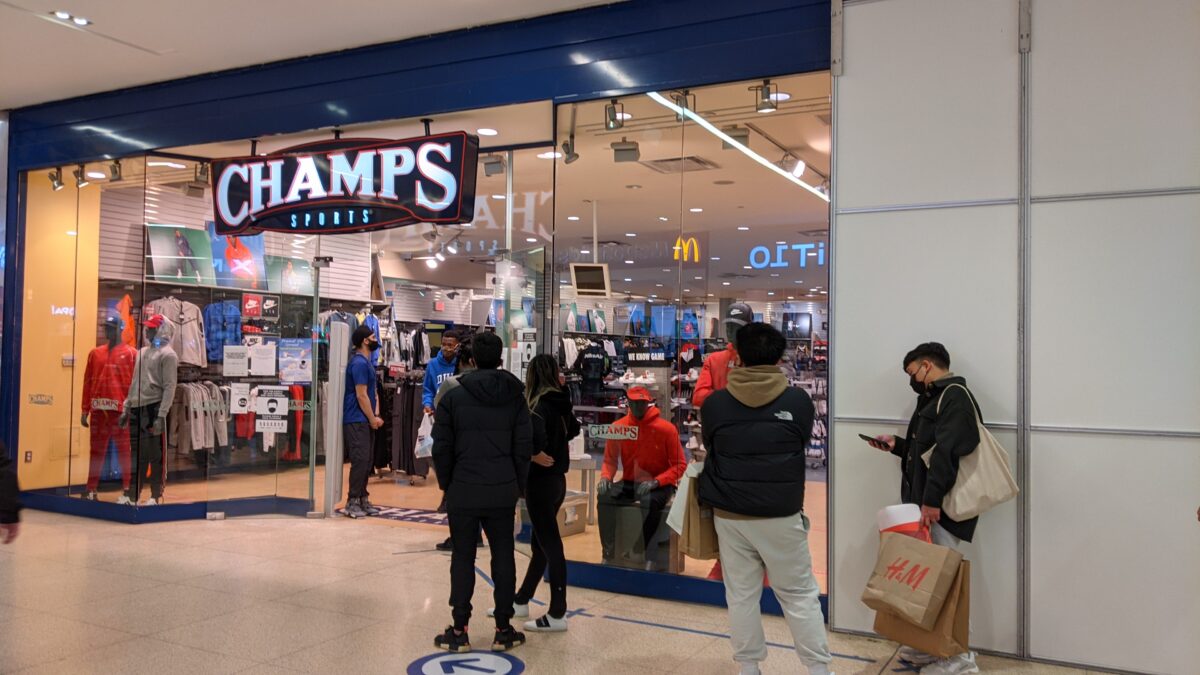 Champs Sports at West Edmonton Mall