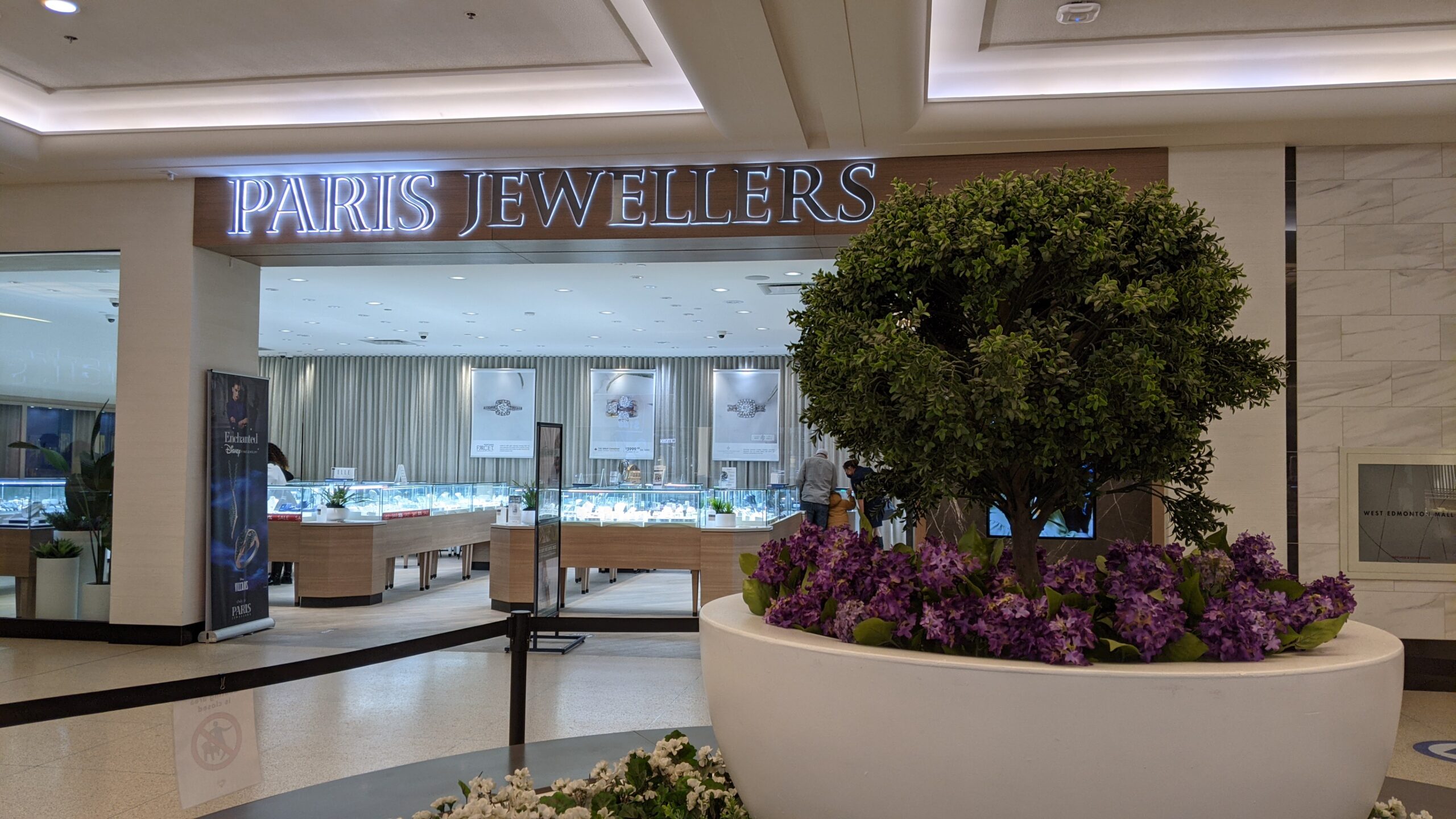 Paris Jewellers at West Edmonton Mall