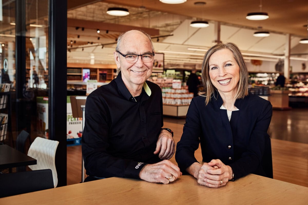 Avril Supermarché Santé Owners Rolland Tanguay and Sylvie Senay 