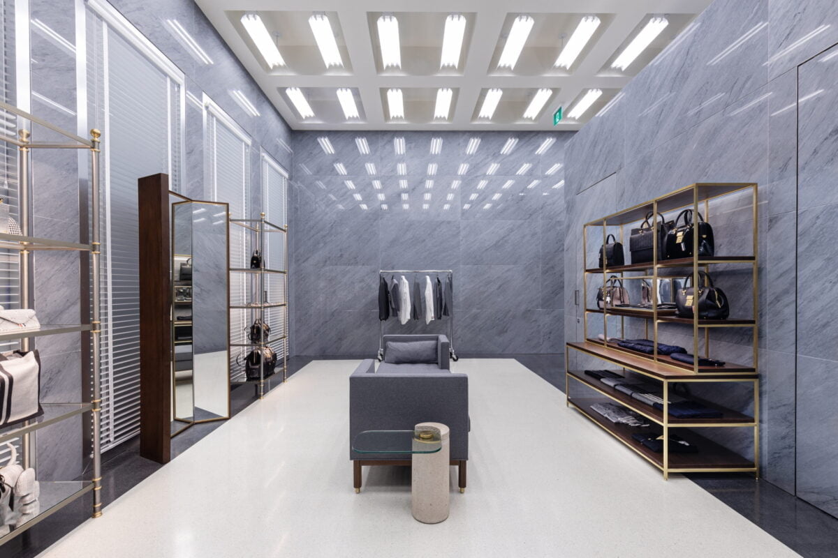 Interior images of new Thom Browne Flagship at Yorkdale Shopping Centre. Photos: Thom Browne