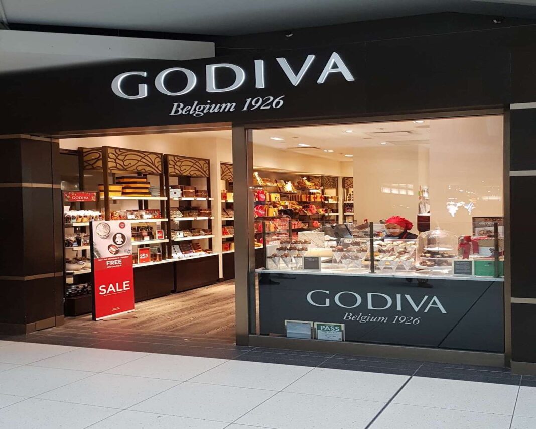 Godiva store at the CF Toronto Eaton Centre. Photo: Zomato