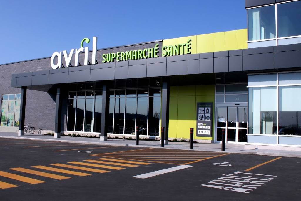 Exterior of Avril Supermarché Santé. Photo: Avril Supermarché Santé