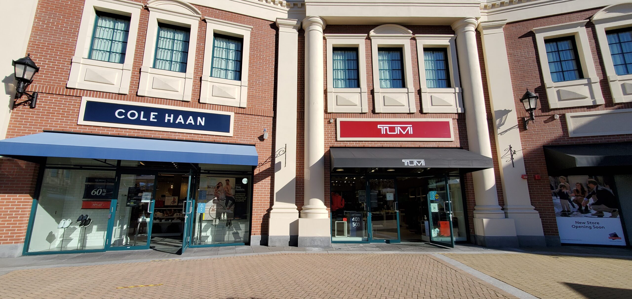 Cole Haan and TUMI at McArthur Glen Vancouver