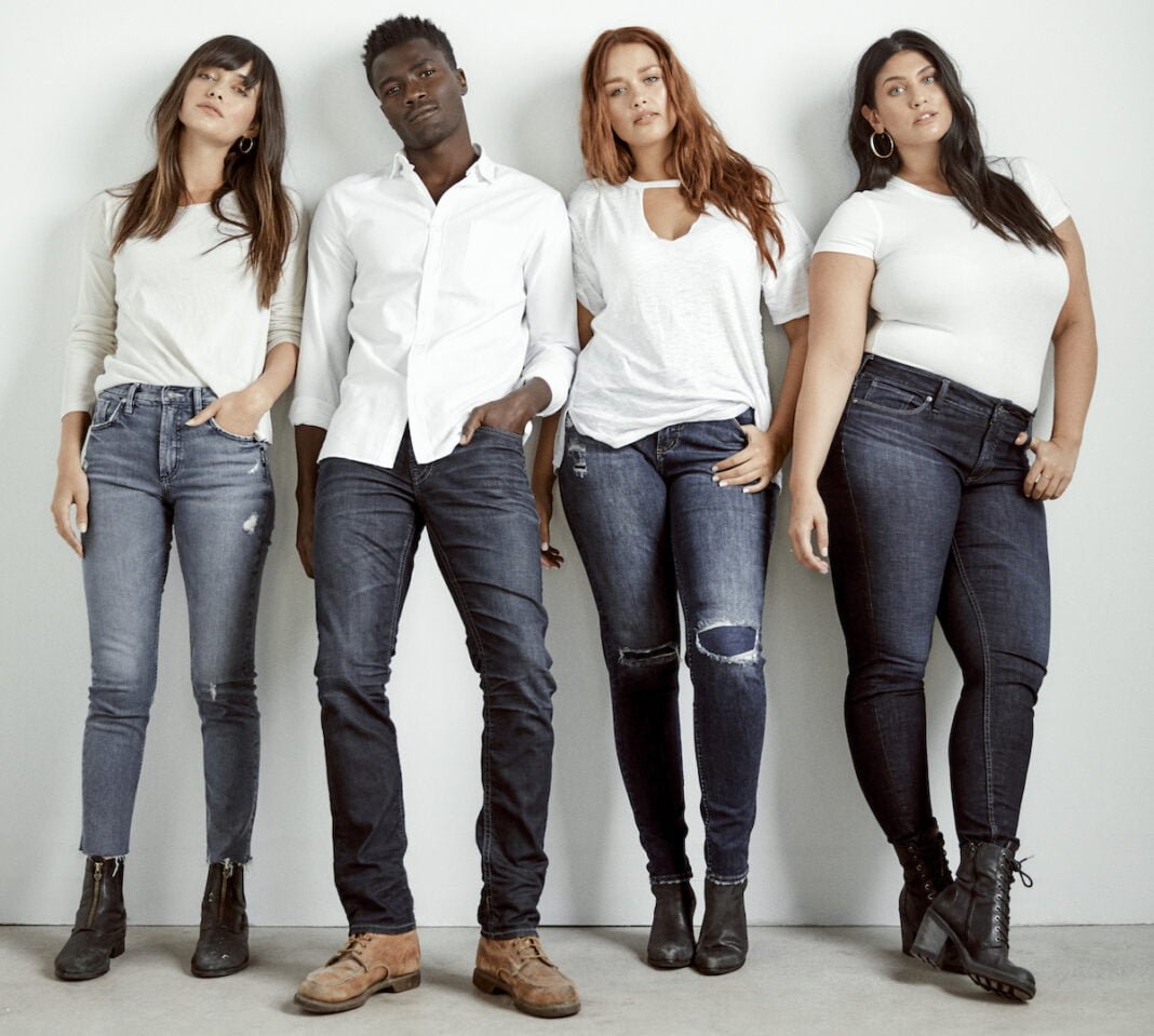 Models in Silver Jeans. Photo: Silver Jeans