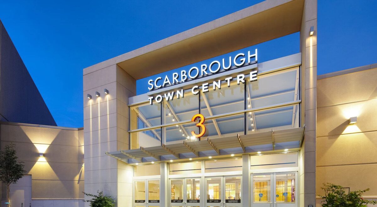 Exterior of Scarborough Town Centre. Photo: Scarborough Town Centre