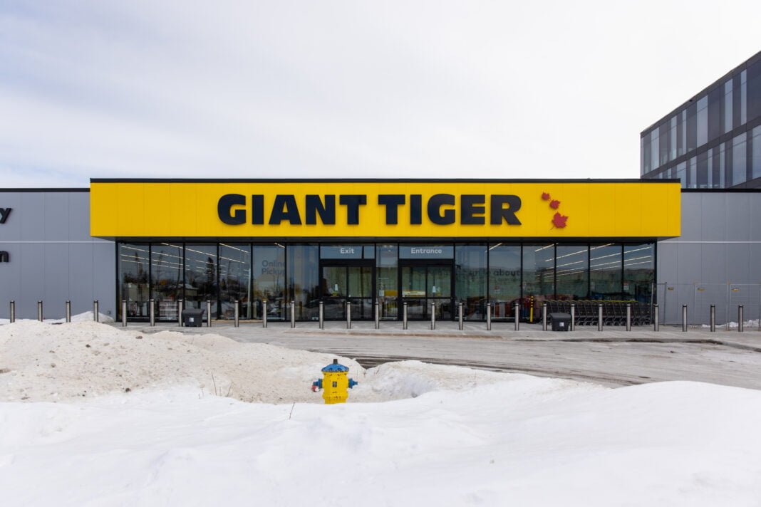 Exterior of new Giant Tiger store on Walkley Road in Ottawa. Photo: Giant Tiger