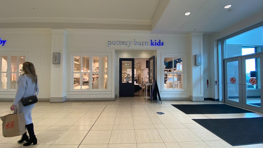 Pottery Barn Kids on CF Chinook Centre's lower level
