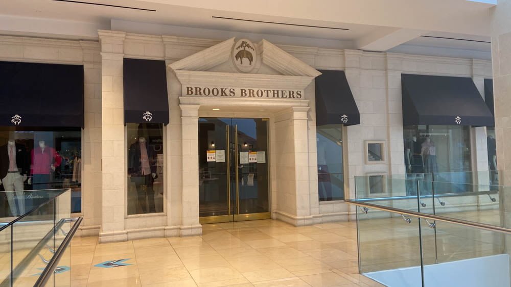 Brooks Brothers (2nd Level Entrance) at "The Core" in Calgary