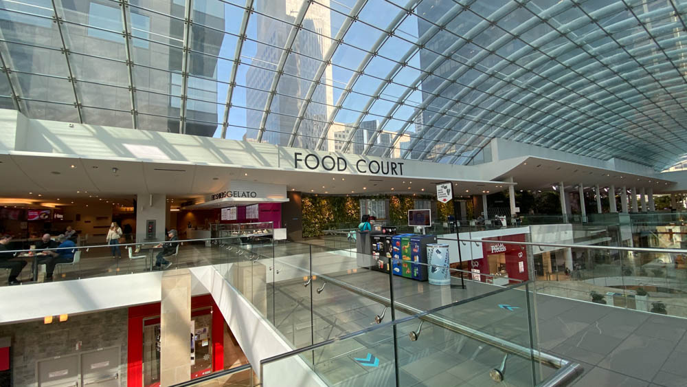 Food Court on Level 4 at "The Core" in Calgary
