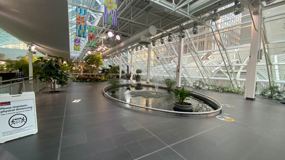 Devonian Gardens on Level 4 at "The Core" in Calgary