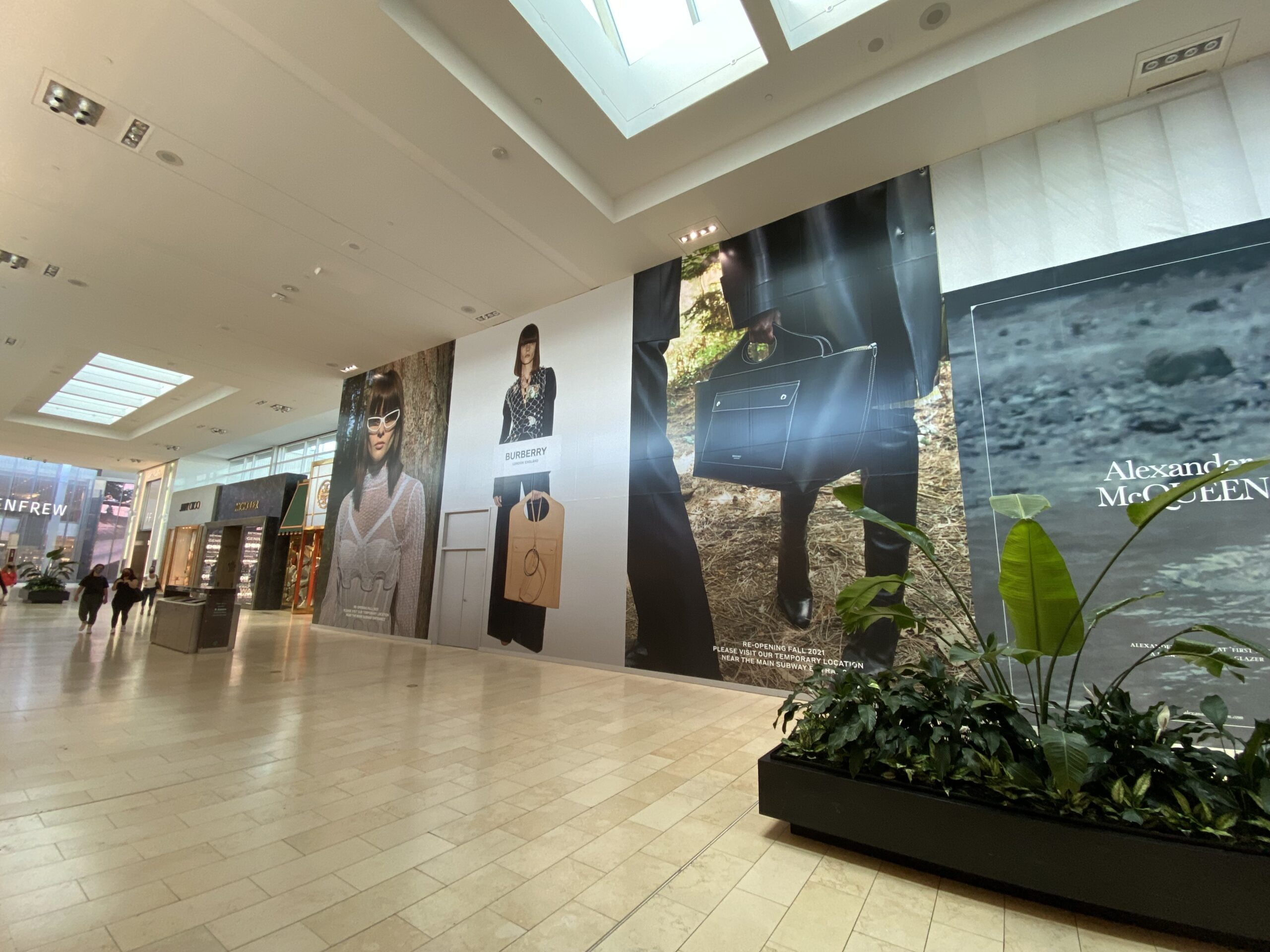Burberry Renovating Yorkdale Storefront in Toronto