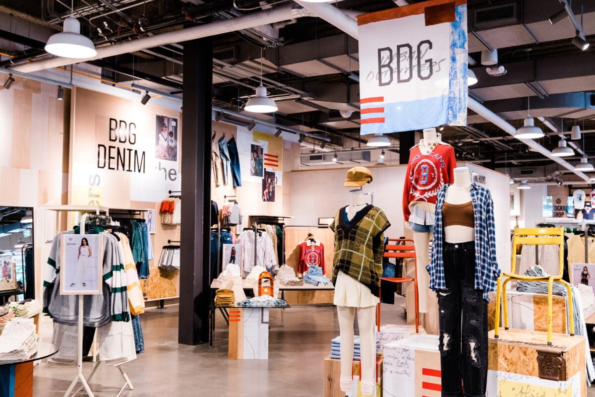 Urban Outfitters opens BDG pop up with Denim Swap Shop - Retail