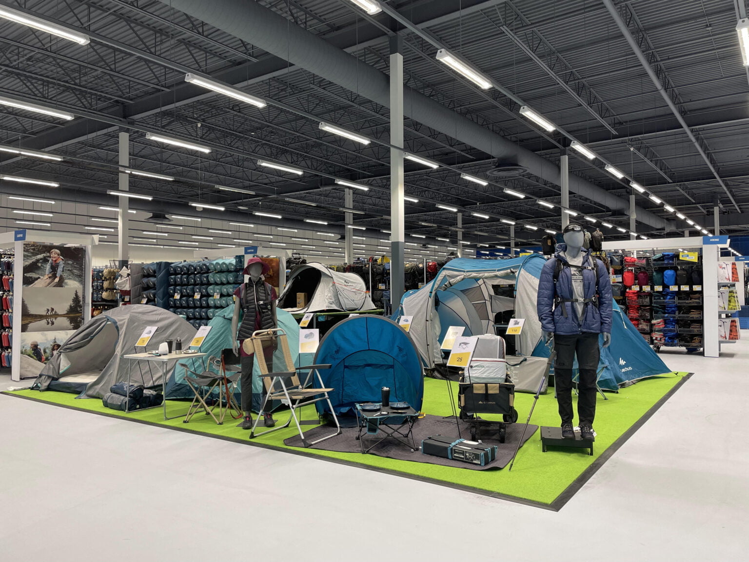 Inside Decathlons New Store In Vaughan Near Toronto Photos