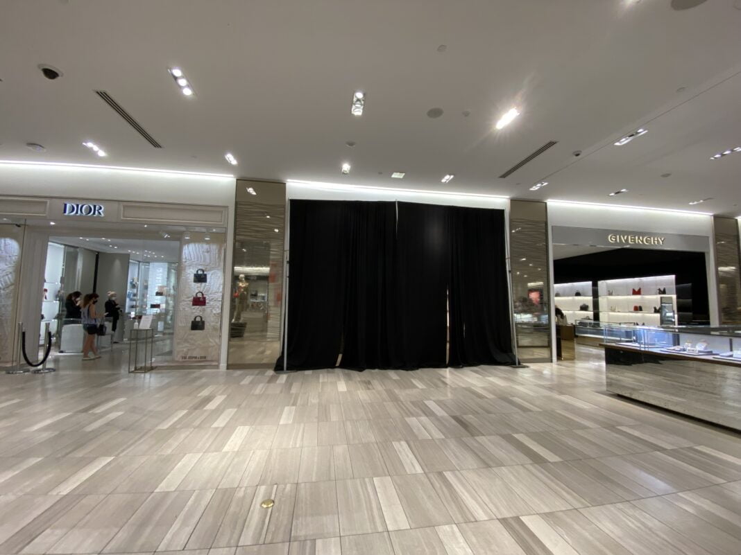 Former Celine Boutique in Saks Fifth Avenue at CF Toronto Eaton Centre