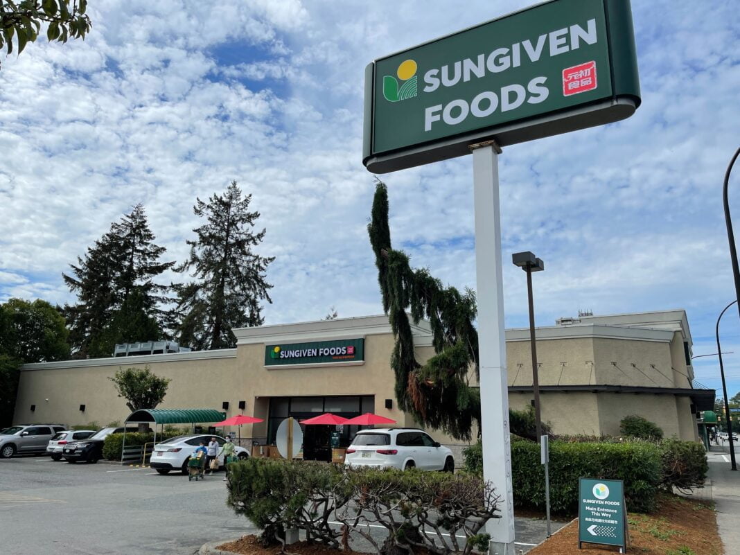 Sungiven Foods open in North Vancouver (August 2021).