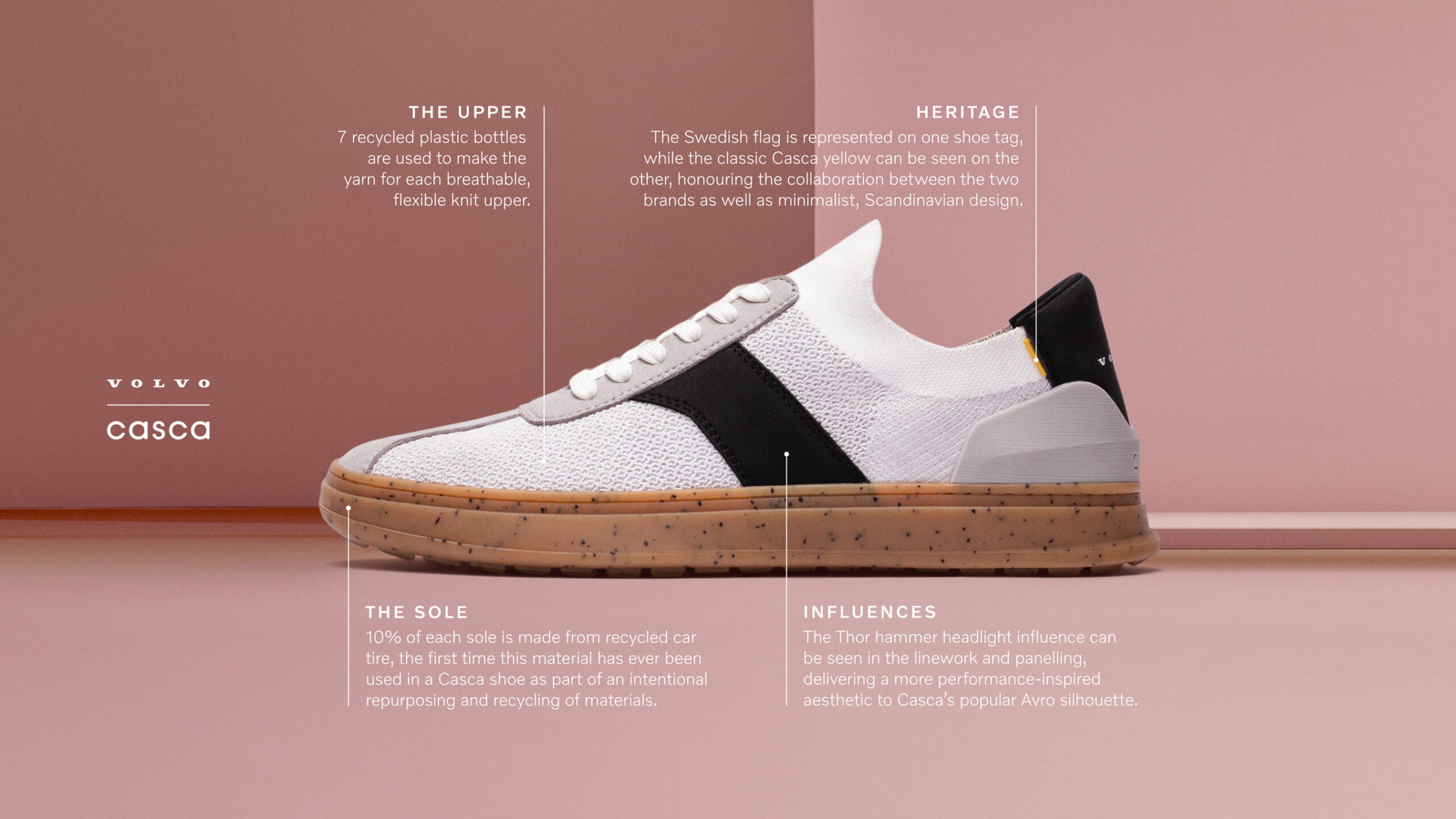 Volvo Partners with Vancouver-Based Casca Footwear on Limited Edition  Sneaker