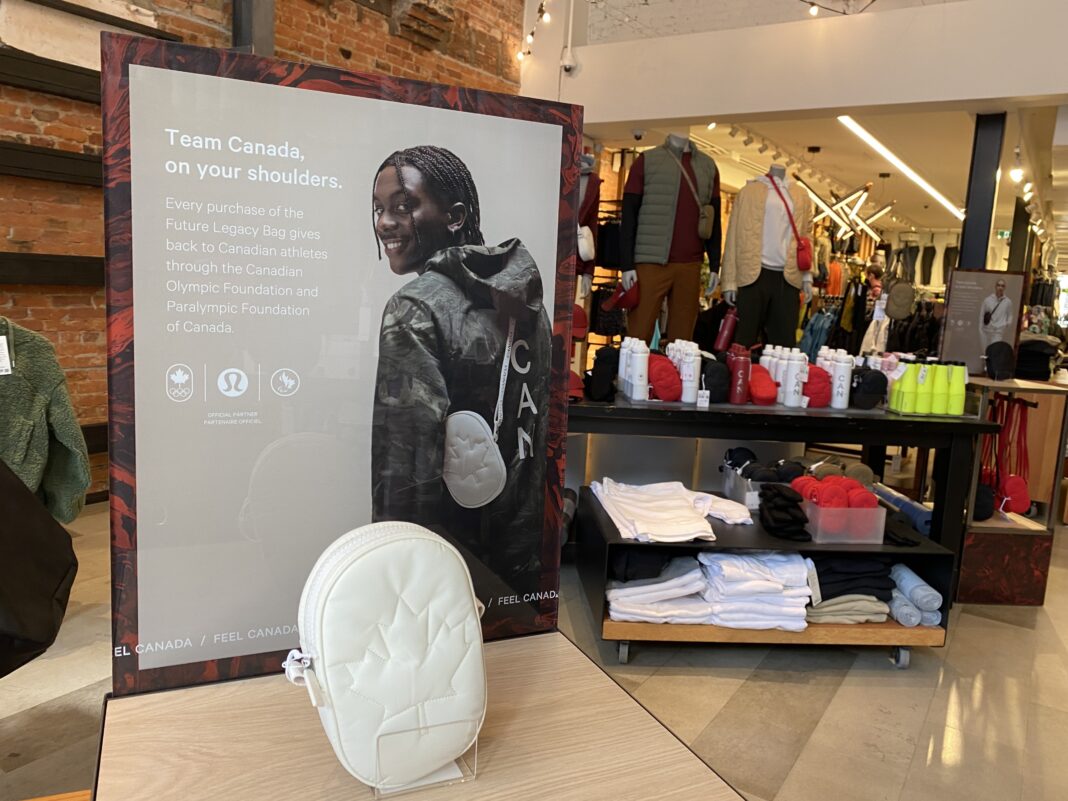 lululemon Debuts Team Canada Olympic Collection In-Store for the