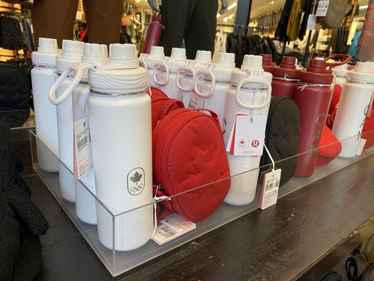 lululemon Debuts Team Canada Olympic Collection In-Store for the 1st Time  [Photos]