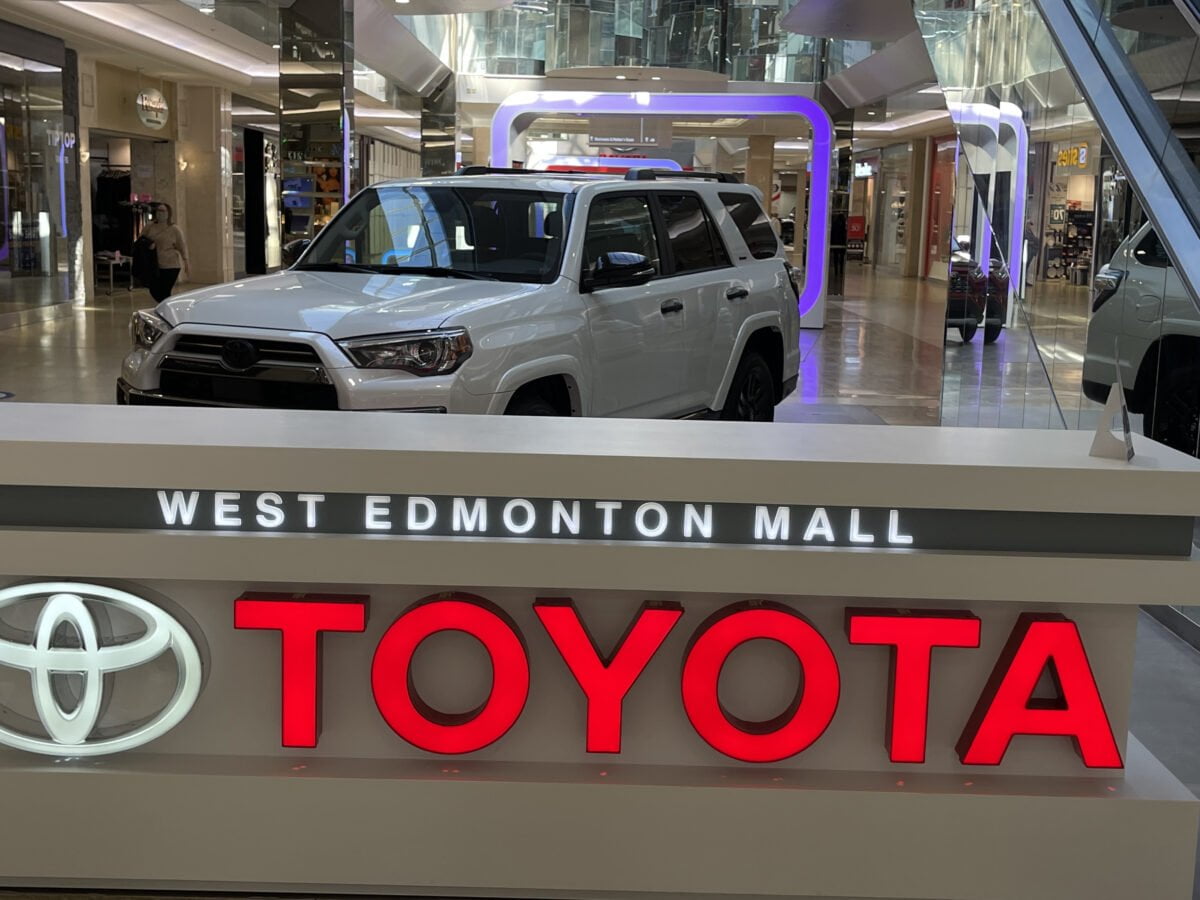 West Edmonton Mall Toyota Opens at WEM - Canada's Largest In-Mall
