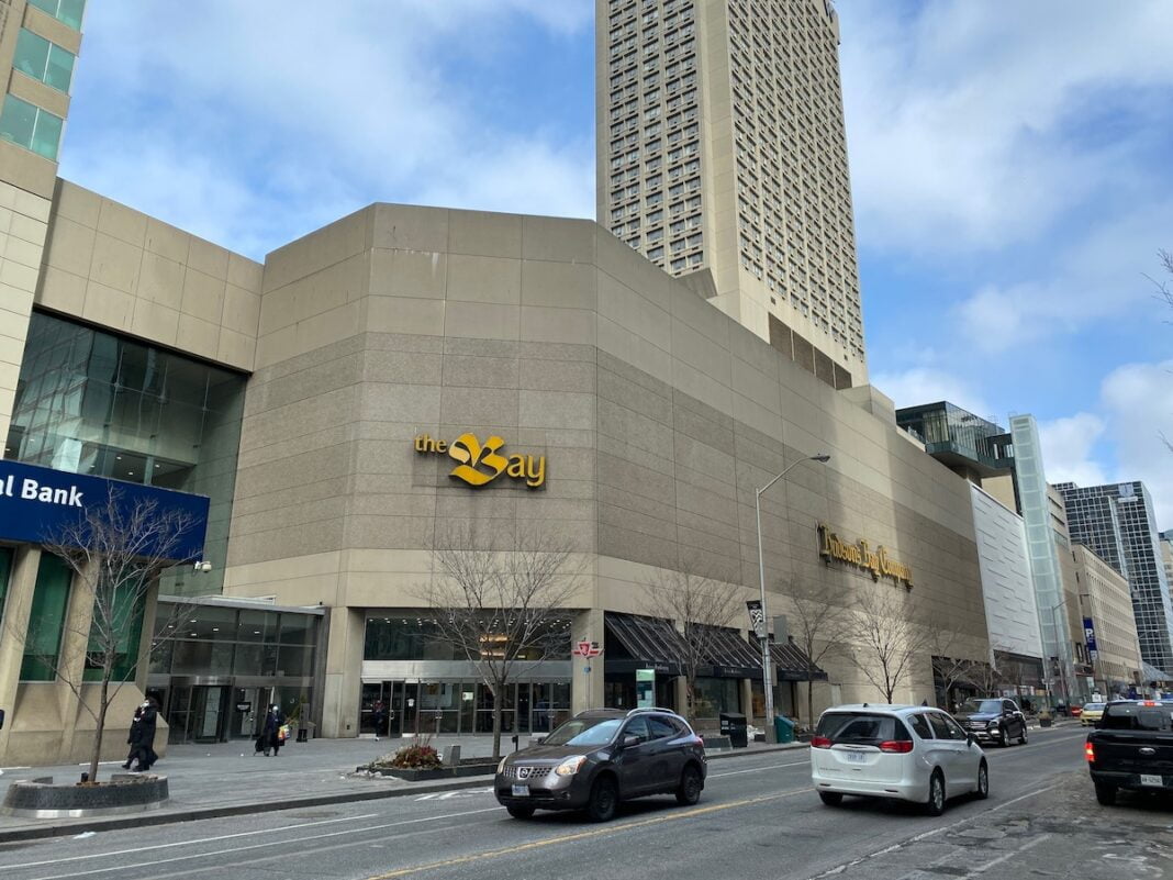 Hudson’s Bay to Close Bloor & Yonge Department Store in Downtown