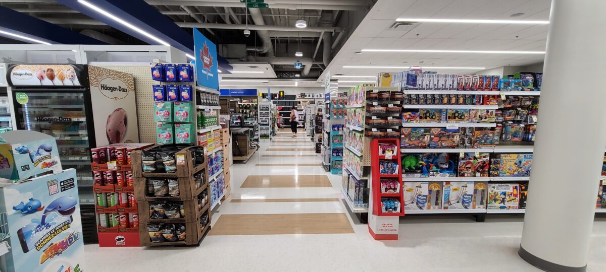 London Drugs clearing shelf space for Western Canada restaurants