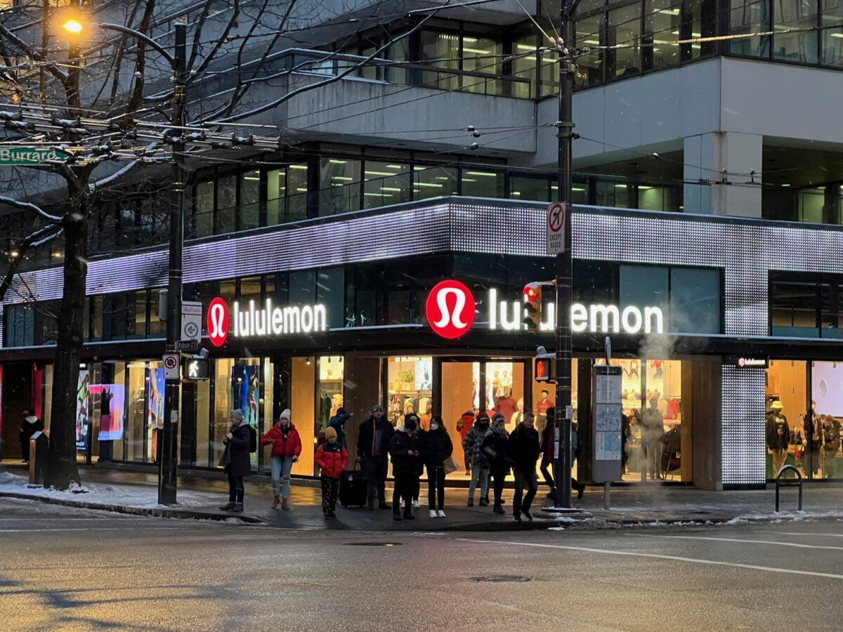 Vancouver's Robson Street is already lit up and ready for