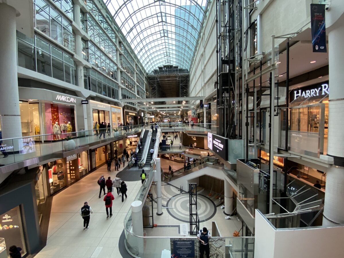 Toronto's Eaton Centre is getting a $76 million makeover
