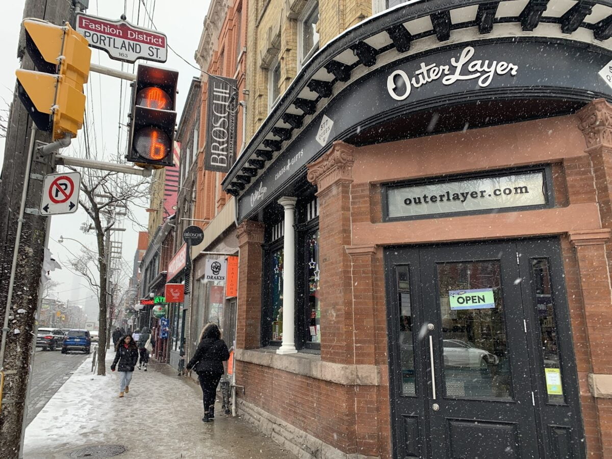 Queen Street West Retailers in Toronto Anxious about Metrolinx